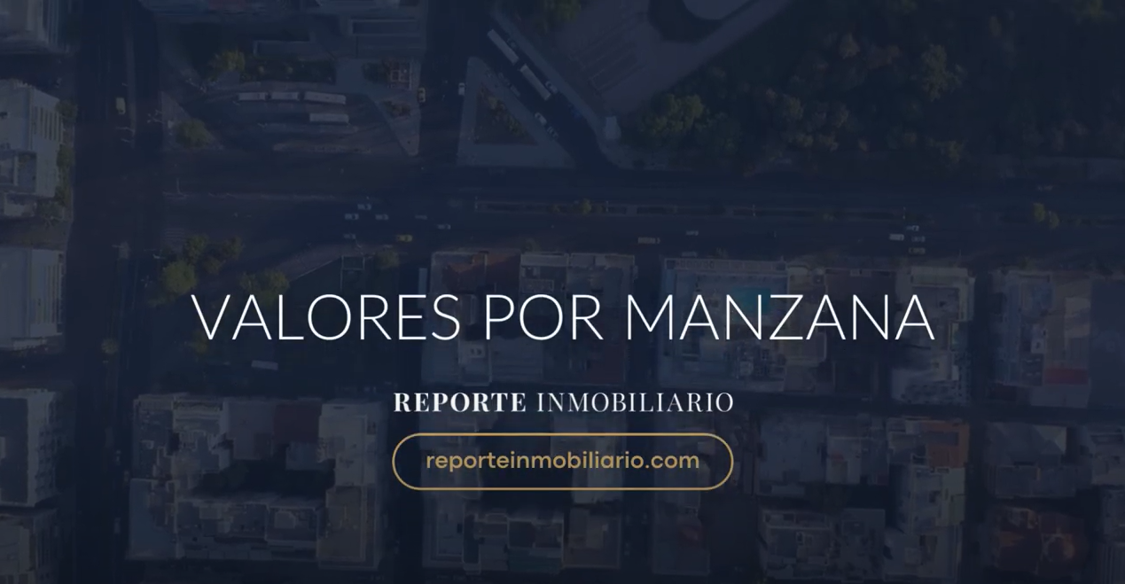 Valores por manzana RI - Tutorial